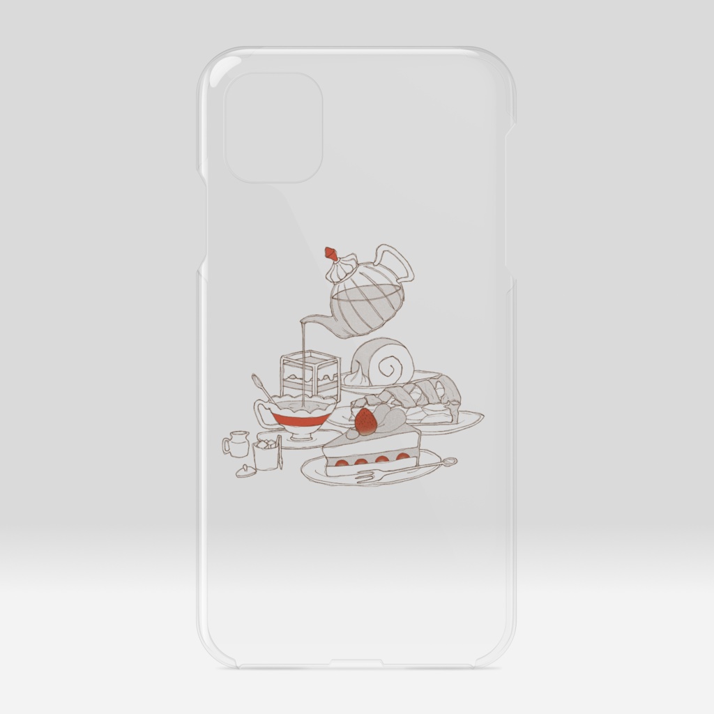 itoitoFactory iPhone11ケース-Tea Party