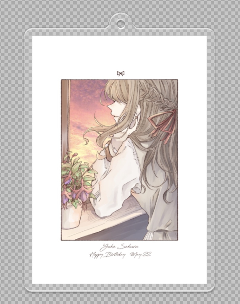 探索者バースデーアクリルキーホルダー2022 【佐倉夕花】