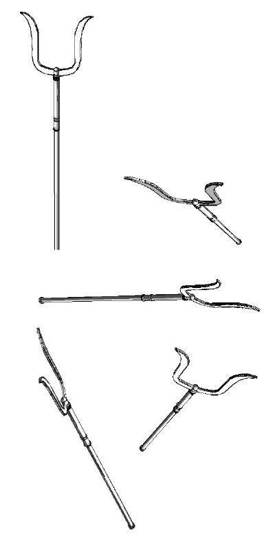 コミスタ・クリスタ用_さすまた3D素材