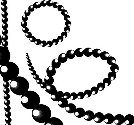 コミスタ･クリスタ用_黒数珠ブラシ･無料素材