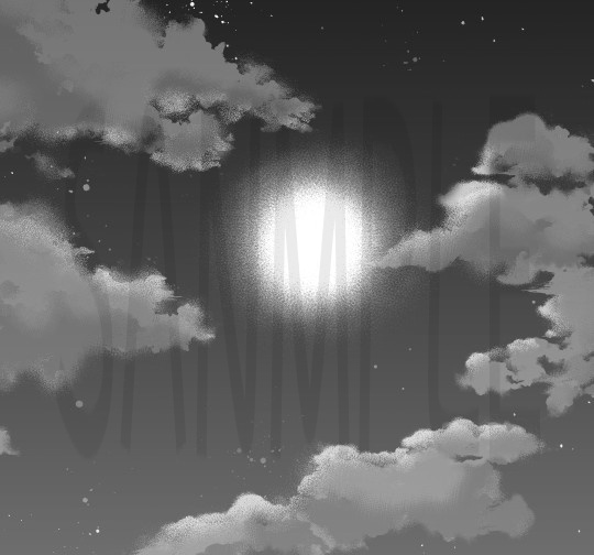 コミスタ・クリスタ用_夜空トーン素材01