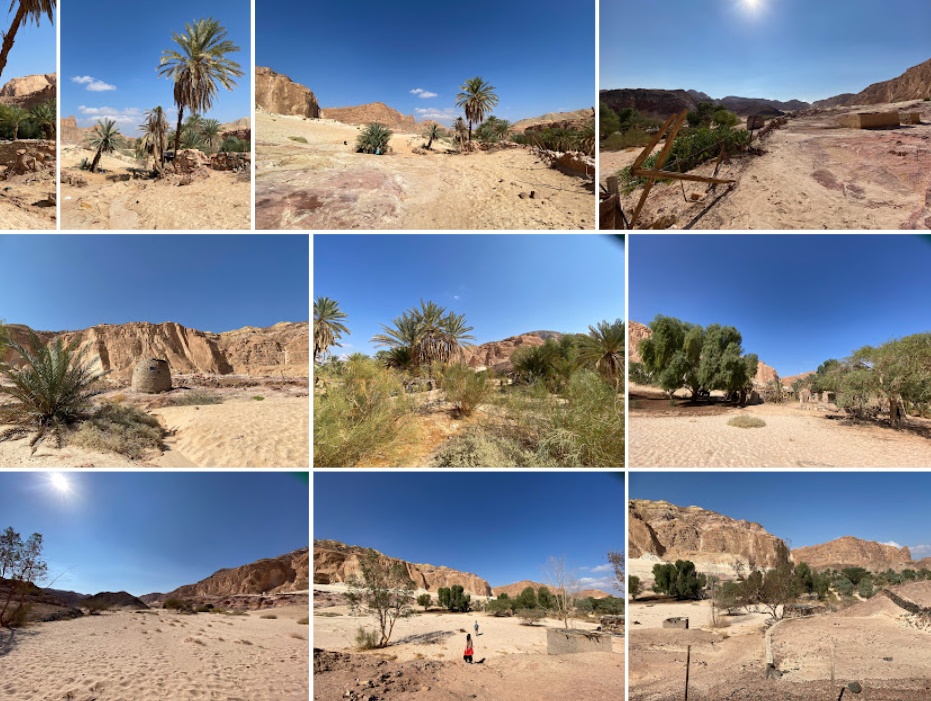 砂漠の渓谷:無料写真素材