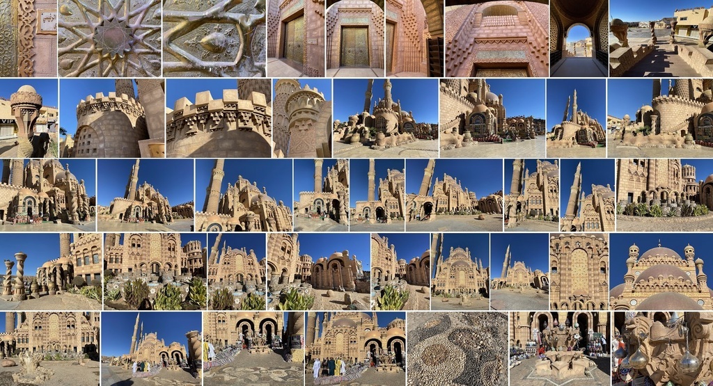 黄土のモスク:写真素材集