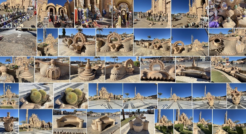 黄土のモスク:写真素材集