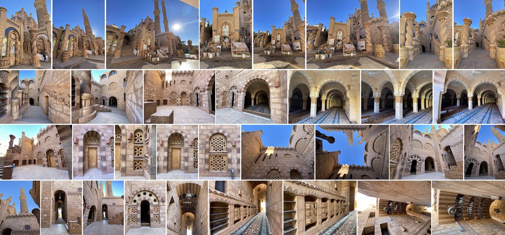 黄土のモスク:写真素材集