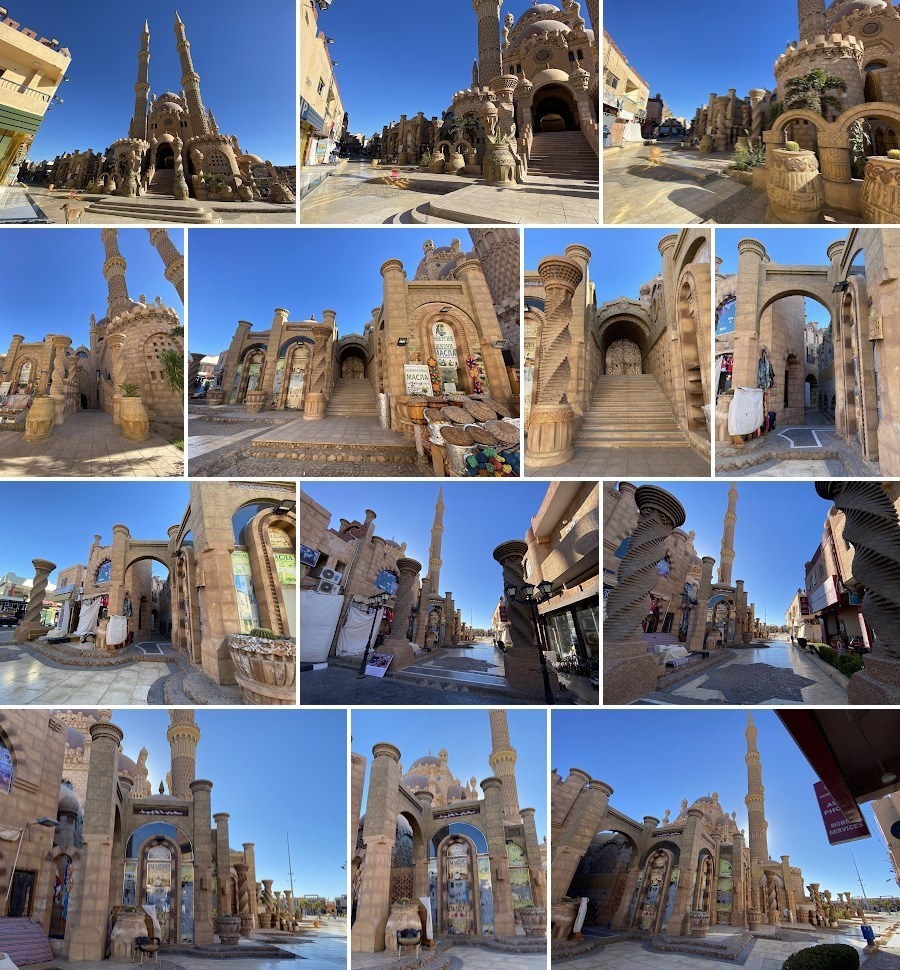 黄土のモスク:写真素材集