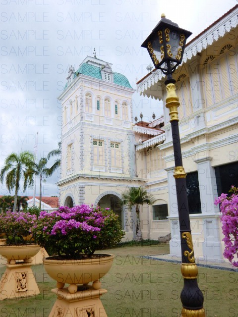 写真素材_南国の洋館 ・3264x2448