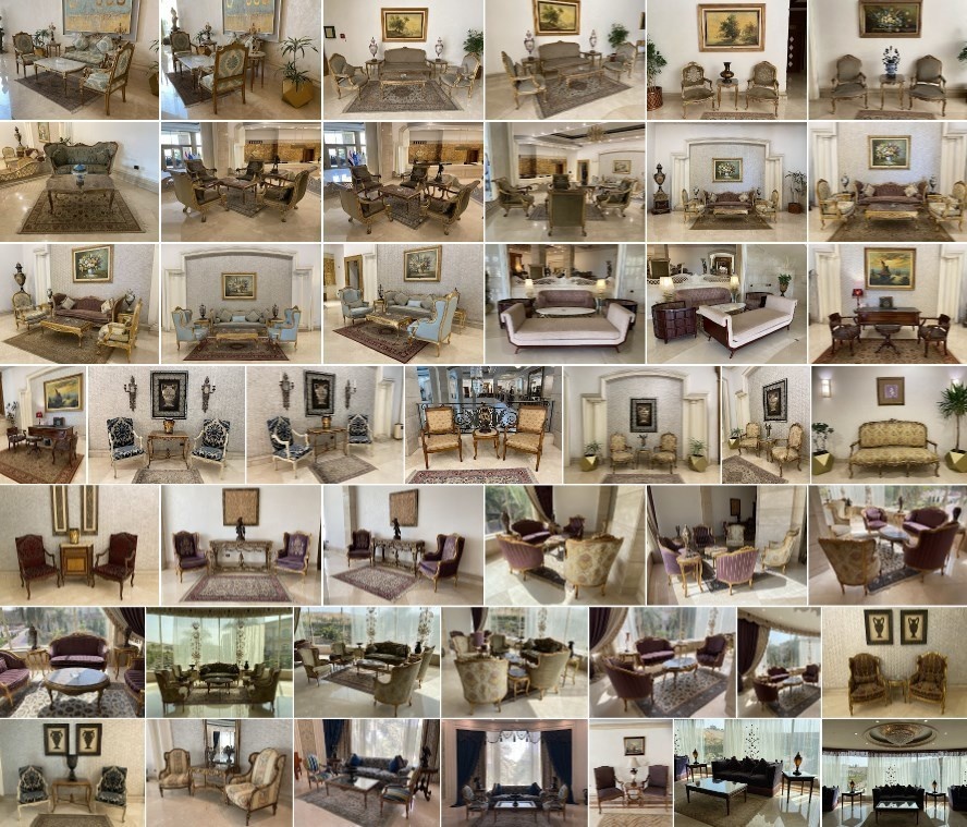 アンティーク椅子集:無料写真素材集