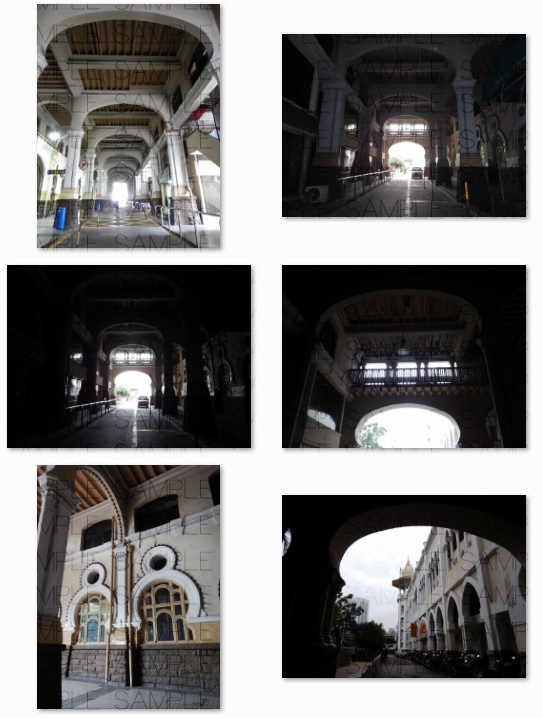 写真素材_英国アラブ風・鉄道駅