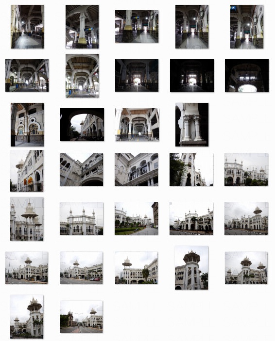 写真素材_英国アラブ風・鉄道駅