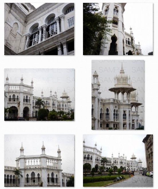 写真素材_英国アラブ風・鉄道駅