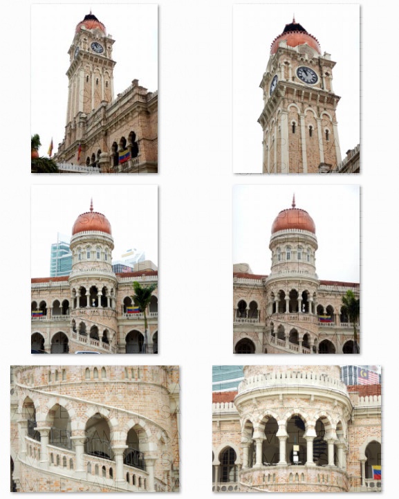 写真素材_英国アラブ風建築2種