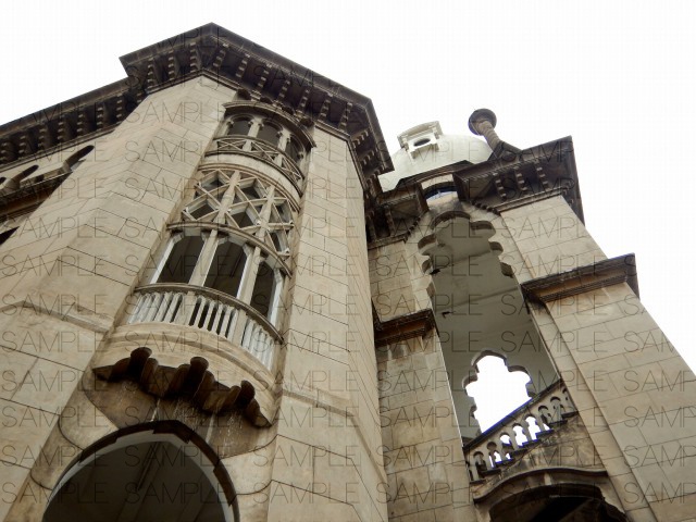 写真素材_英国アラブ風建築2種