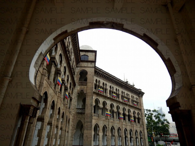 写真素材_英国アラブ風建築2種