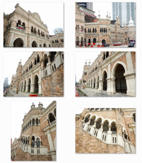 写真素材_英国アラブ風建築2種