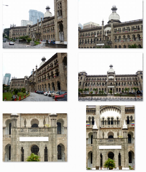 写真素材_英国アラブ風建築2種