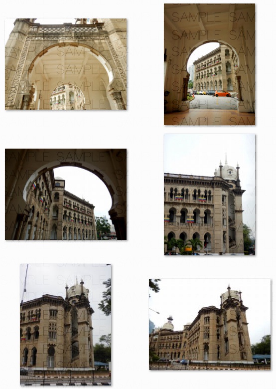 写真素材_英国アラブ風建築2種