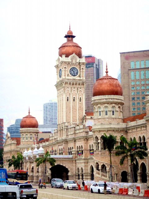 写真素材_英国アラブ風建築2種