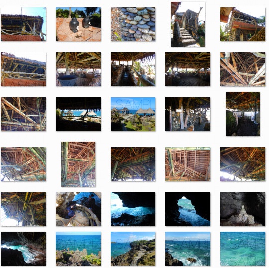 写真素材_首長の村落