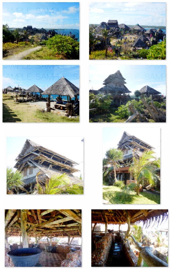 写真素材_首長の村落