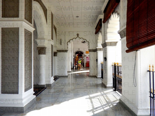 オレンジ屋根のモスク・写真素材集