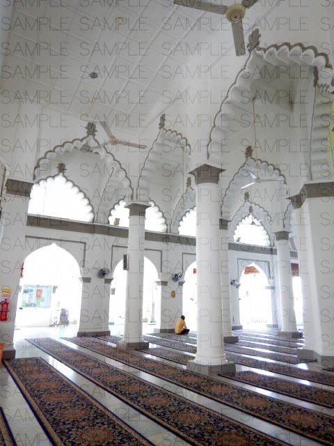 オレンジ屋根のモスク・写真素材集