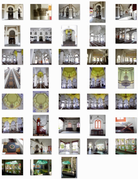 オレンジ屋根のモスク・写真素材集