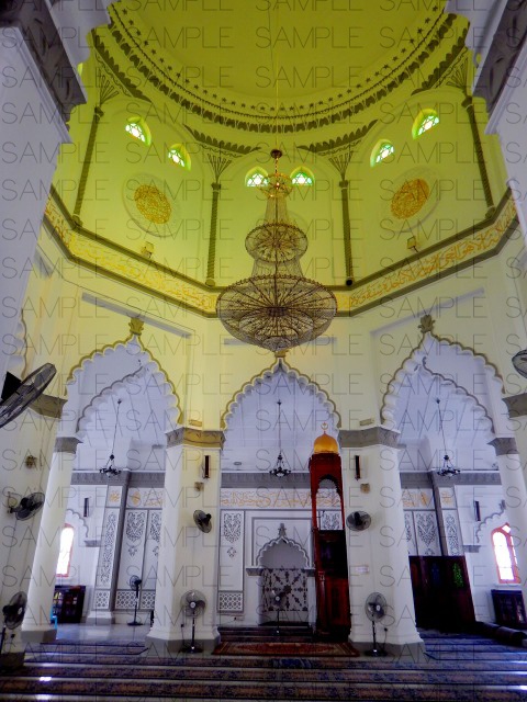 オレンジ屋根のモスク・写真素材集