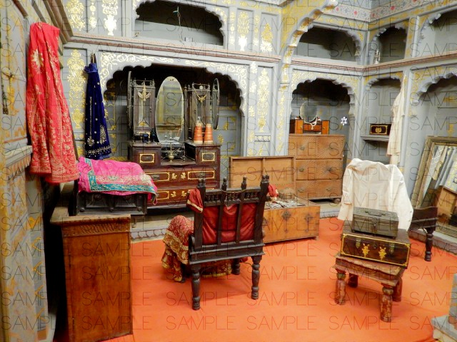 砂漠の貴族邸:写真素材集