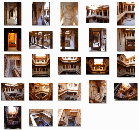 砂漠の貴族邸:写真素材集