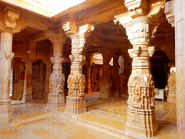 異教の寺院:写真素材集