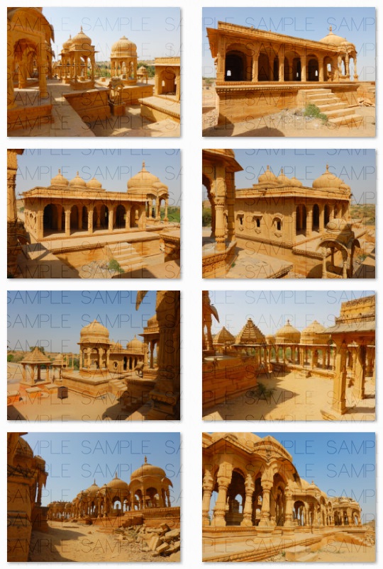 マハラジャの墓地:写真素材集