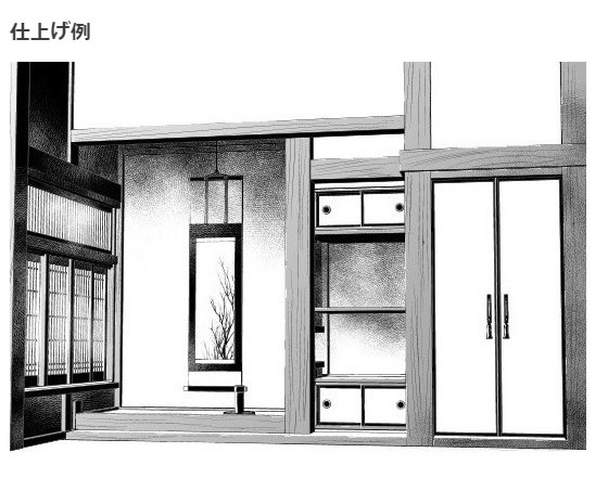 和室3Dパーツ6種セット・コミスタクリスタ兼用素材