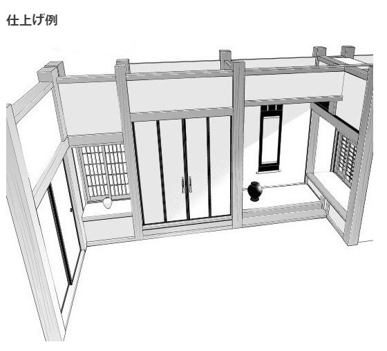 和室3Dパーツ6種セット・コミスタクリスタ兼用素材