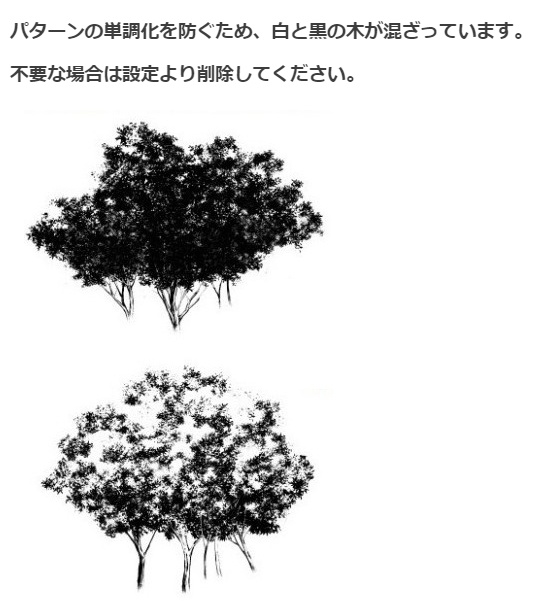 森ブラシ5種セット・コミスタクリスタ兼用素材