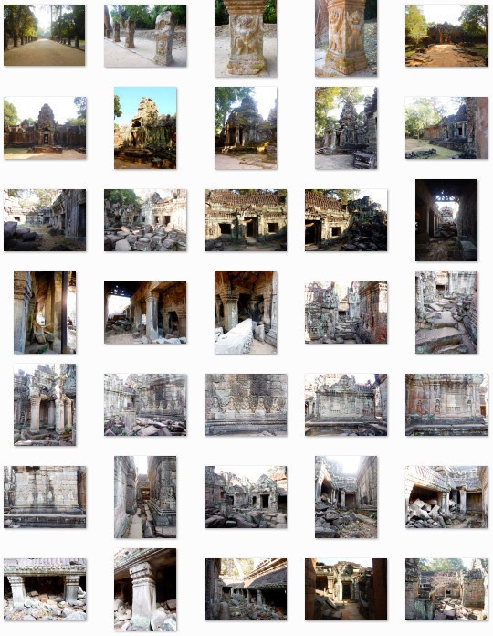 熱帯の古代遺跡:写真素材集