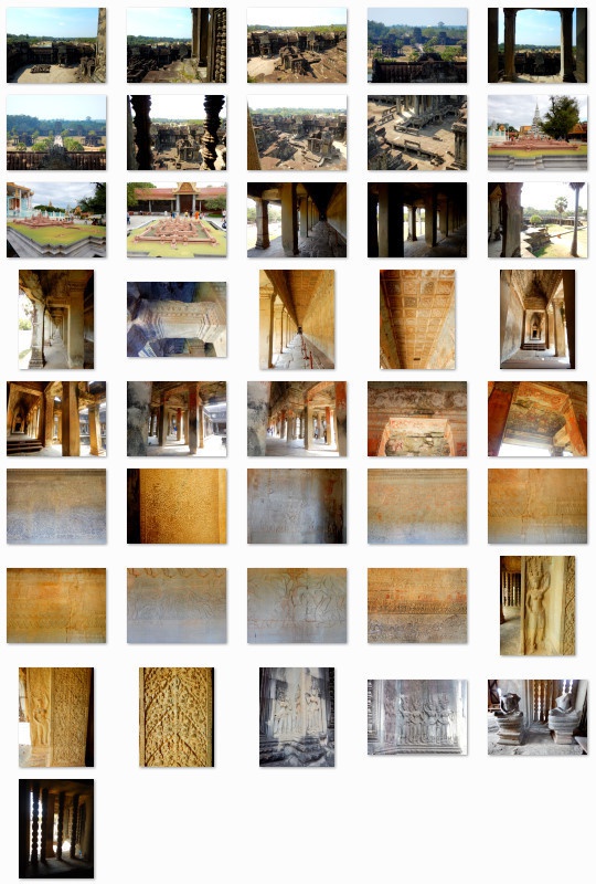 熱帯の古代遺跡:写真素材集