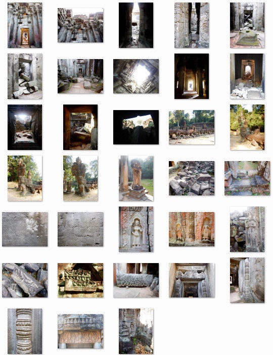 熱帯の古代遺跡:写真素材集