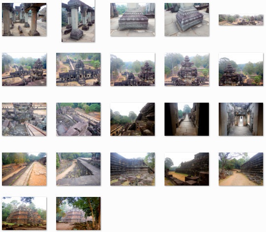 熱帯の古代遺跡:写真素材集