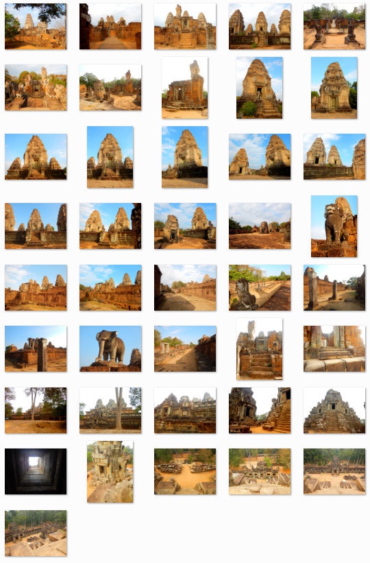 熱帯の古代遺跡:写真素材集