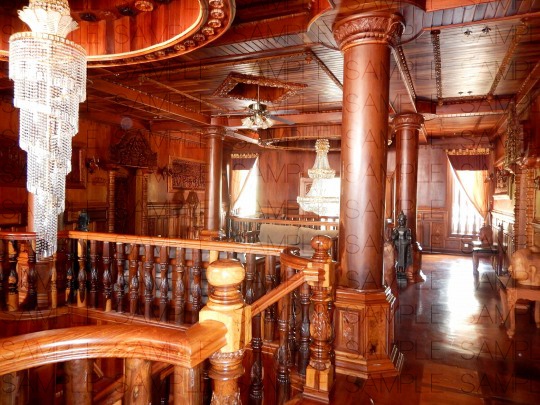 エキゾチックな洋館:写真素材集