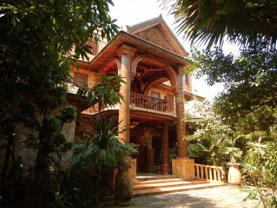 エキゾチックな洋館:写真素材集