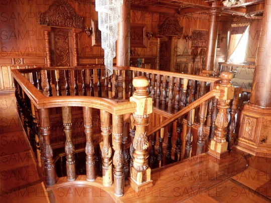 エキゾチックな洋館:写真素材集