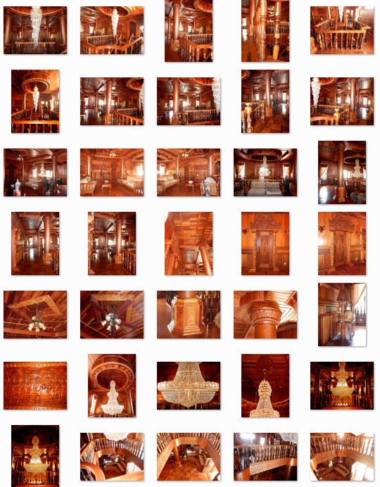 エキゾチックな洋館:写真素材集