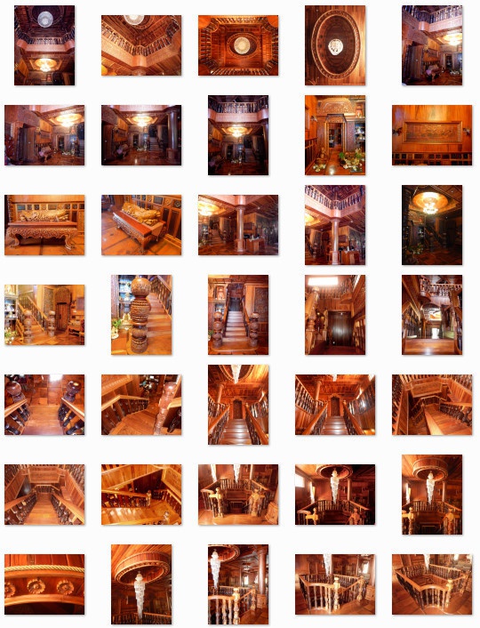 エキゾチックな洋館:写真素材集