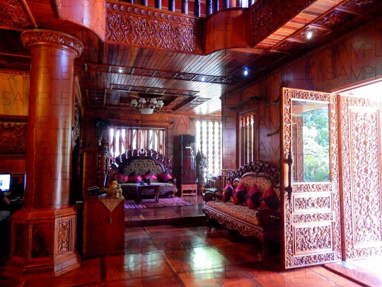 エキゾチックな洋館:写真素材集