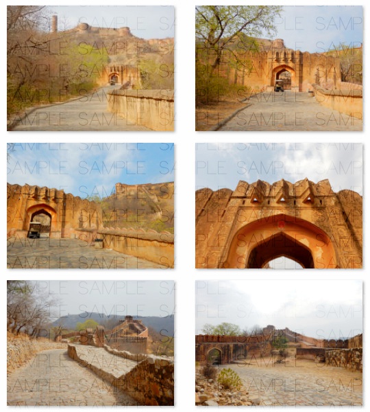 インド砂漠都市:写真素材集セット