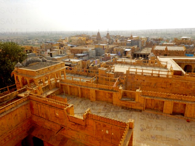 インド砂漠都市:写真素材集セット