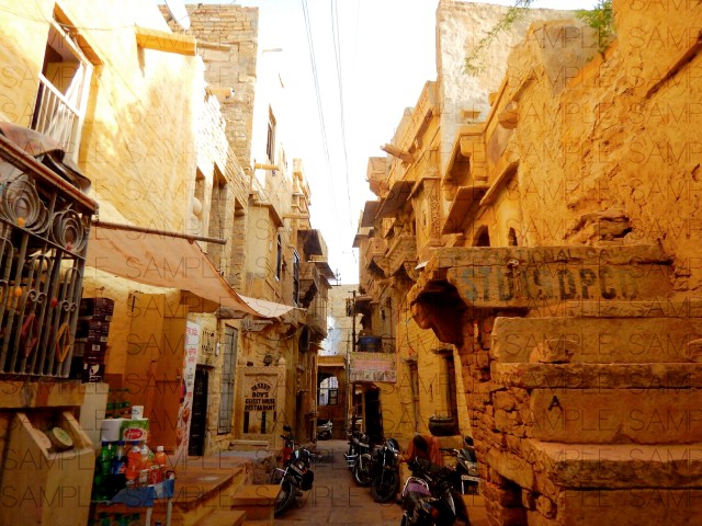 インド砂漠都市:写真素材集セット