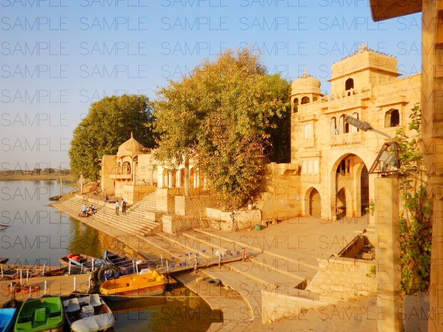 インド砂漠都市:写真素材集セット